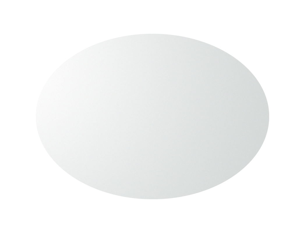 Double Vanity Landscape Oval